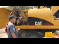 Cat 320c prueba bomba hidráulica k3v