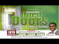 COVENANT DAY OF OPEN DOORS - 3RD SERVICE | 0CTOBER 18, 2020 |