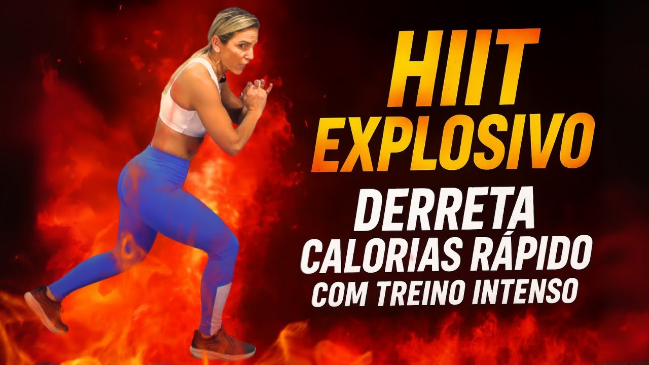 HIIT Explosivo: Derreta Calorias Rápido com Treino Intenso