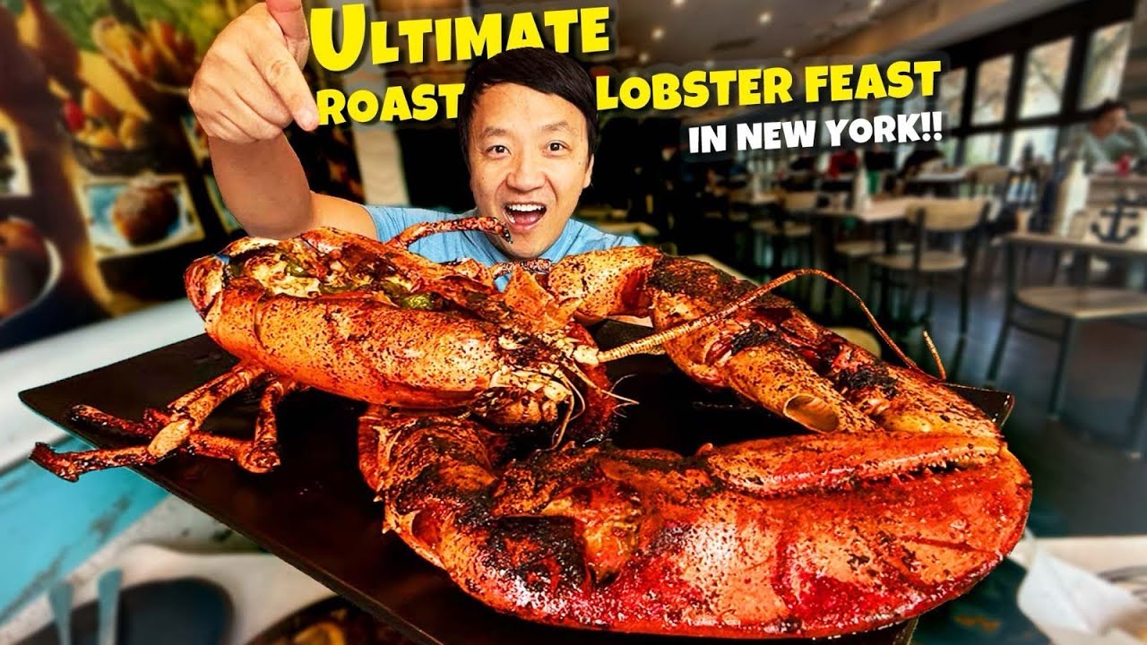 ULTIMATE “Choose Your Seafood” Roast LOBSTER FEAST & MUST TRY Pizza in New York