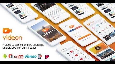 Videon – A video streaming android app with admin panel nulled scripts