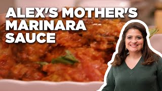 Alex Guarnaschellis Mothers Marinara Sauce Recipe Alexs Day Off Food Network