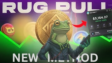 New Rug Pull Method | How To Launch a Meme Coin Makes 100x Solana+ a Day