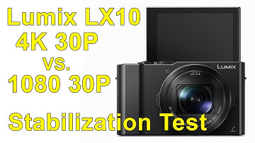 Panasonic Lumix lx10 Review Stabilization Video Test