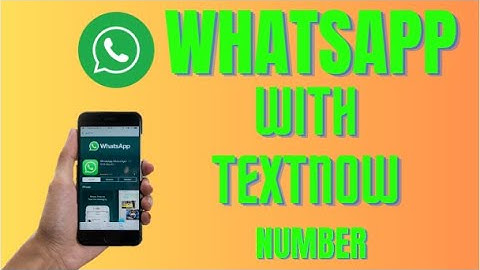 Hoe je gratis WhatsApp kunt maken met Textnow