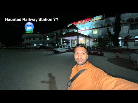 Horror Situation in Naharlagun Railway Station | Night Stay 😱