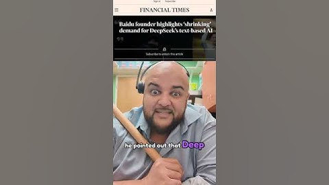 Is Demand for AI Shrinking? Baidu