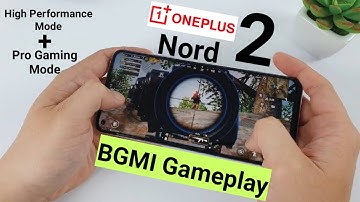 Oneplus Nord 2 BGMI HDR Fps drop Test Using High Performance Mode & Pro Gaming Mode 🔥🔥🔥