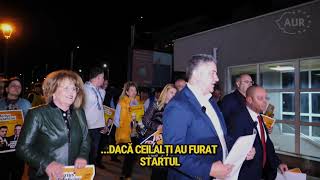 Start Campania Electorală de AUR. Iași, 10 mai 2024.