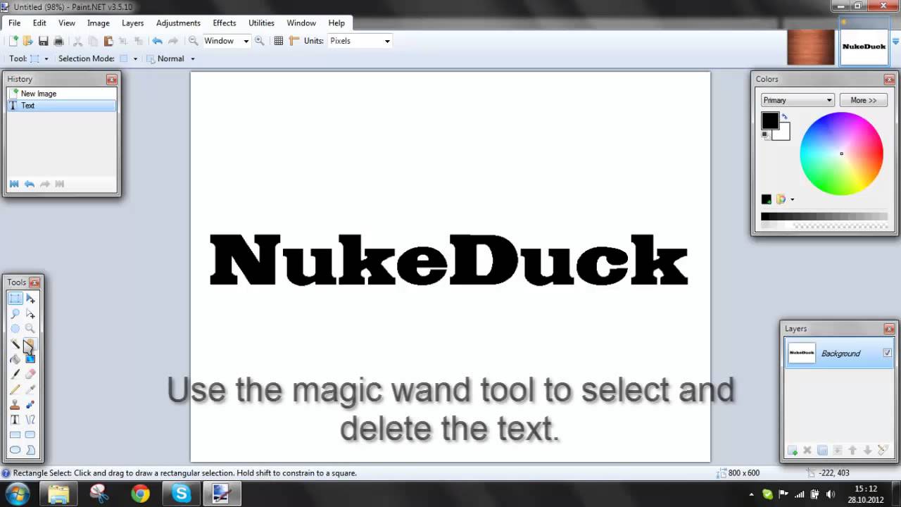 Paint Net Tutorials How To Create Text With An Inner Shadow You Paint Net Tutorials How To Create Text With An Inner Shadow