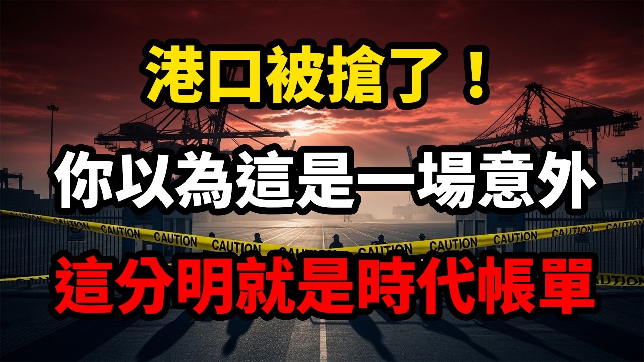 港口被搶、櫻桃爛掉、荒山被挖空——這不是意外，這是一張時代賬單！
