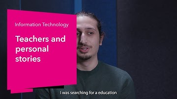Personal stories from students about the Information Technology IT Program | Inholland