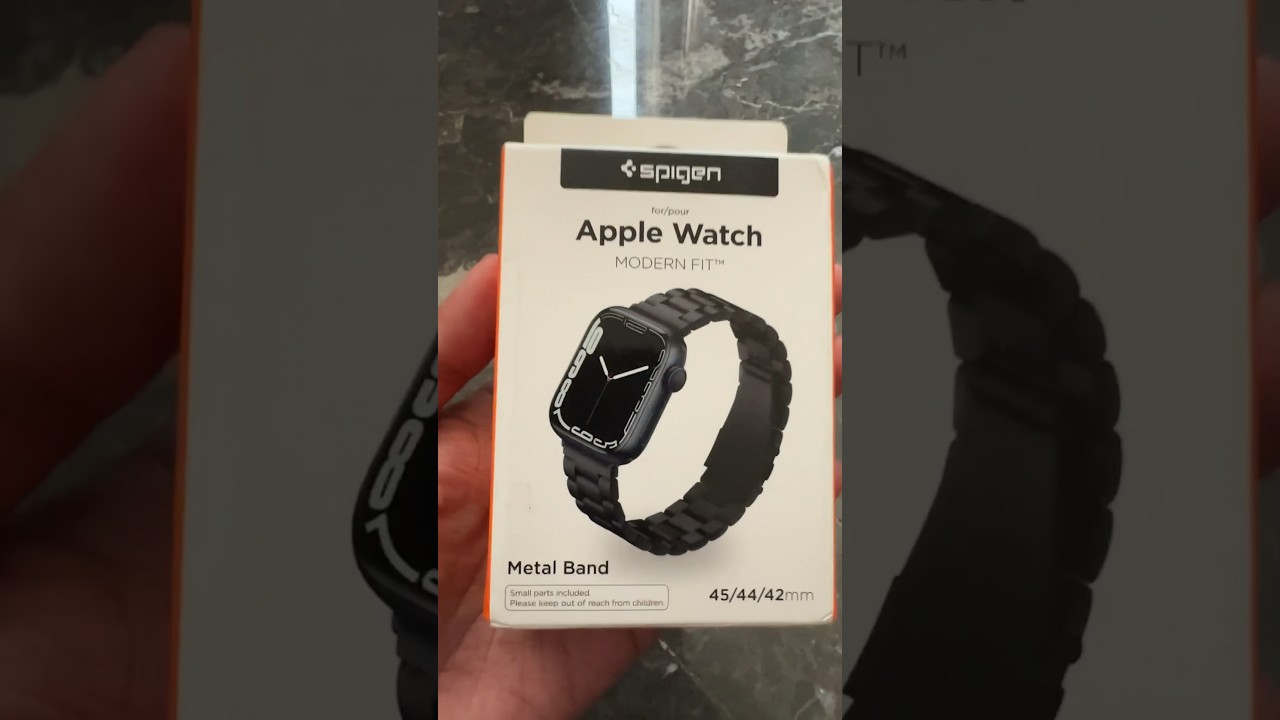 Spigen Apple Watch modern fit band- Feels Premium for under 12$ #apple #watch #accessories #shopping