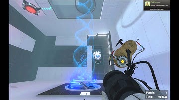 Portal 2 Funnel Intro Speed run Update 2 16.81