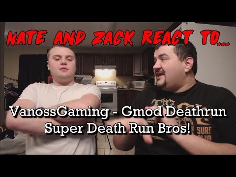 Renegades React to... VanossGaming - Gmod: Super Deathrun Bros!