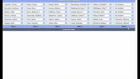 CBE TeacherLogic Seating Plan - Part 1 - Create and Edit.avi