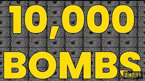 10000 Second Timer [10k Bombs] ❗‼️