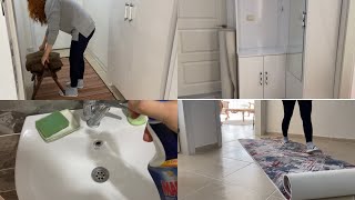 Temizlik videoları/ sessiz vlog/ detaylı ev temizliği/ temiz evimi temizliyorum 😱/part2