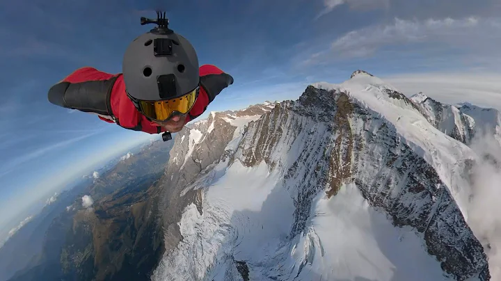 Joe Nesbitt - Helicopter Wingsuit Skydive / BASE J...