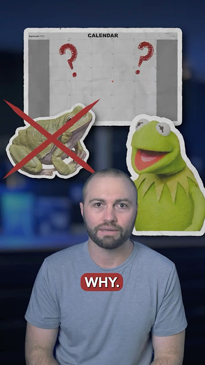 Kermit Wasn’t Always a Frog?! #muppets #kermitthefrog