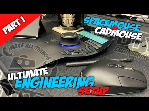 The Ultimate Engineering Computer Mice Part 1: 3Dconnexion SpaceMouse + CadMouse!