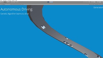 Neural Network learns to Drive a Car [Unity C#]