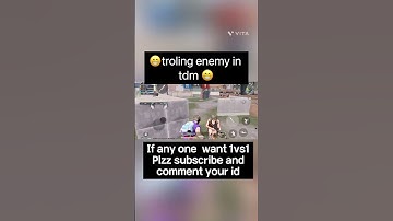 Trolling enemy in tdm 😁|BGMI🇮🇳#bgmi #shorts #pubg