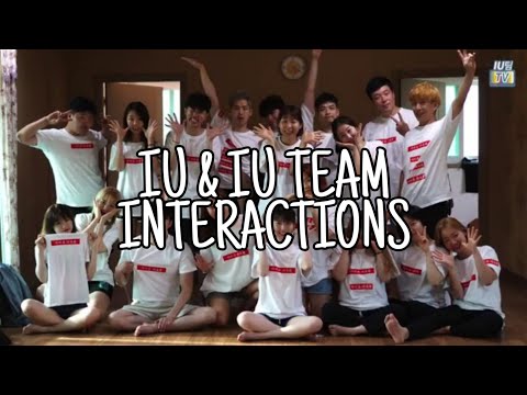 IU (아이유) & IU TEAM (IU's Staffs) Interactions | PART 1