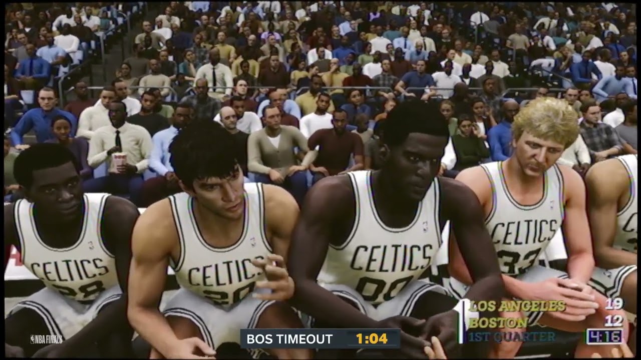 NBA TV - The Celtics battle the Lakers in a 1984 NBA Finals