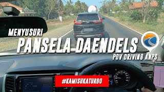 Jalan Daendels Pantai Selatan Jateng - POV Driving Pajero Sport - Engine & Turbo Sound