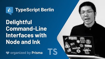 TypeScript Berlin Meetup #2: Delightful Command-Line Interfaces with Node and Ink— Xiaoru Li