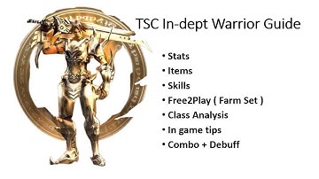 Cabal Mobile | Warrior Guide | Stats + Items + Skills | Combo+Debuff |