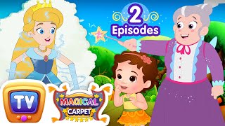Cinderella, The Frog Prince - 2 episodes of Magical Carpet with ChuChu & Friends - ChuChu TV by ChuChuTV Storytime for Kids 40,580 views 11 days ago 25 minutes