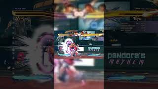 Street Fighter x Tekken Xiaoyu meterless combo