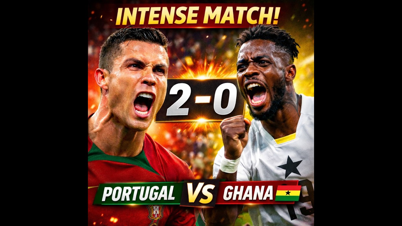 Portugal vs Ghana | FIFA 23 World Cup Matchday 1 🔥 Full Match Gameplay