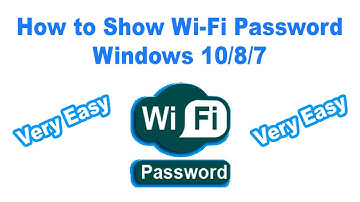 CMD: How to Find Wi-Fi Passwords with only 1 Command | Show Wi-Fi Password Windows 10/8/7- Very Easy