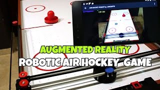 New Air Hockey Robot: Smartphone vs Human screenshot 1