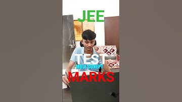 MY JEE MOCK TEST MARKS || AITS MOCK TEST RESULT *revealed* | #shorts #exam #iitjee #pw #minivlog