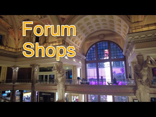 Welcome To The Forum Shops at Caesars Palace® - A Shopping Center