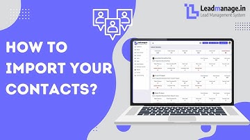 Import Contacts | Quickly Import Multiple Contacts in One Go