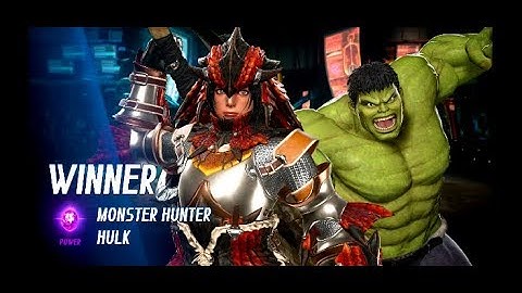 MVCI Arcade Battle with Monster Hunter and Hulk