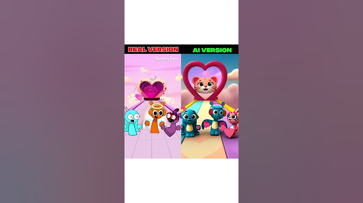 Kiss Run Challenge : Angel Oren vs Pinki 2 parody 👤 Gummy Dora #sprunki  #pinki  #oren  #shorts