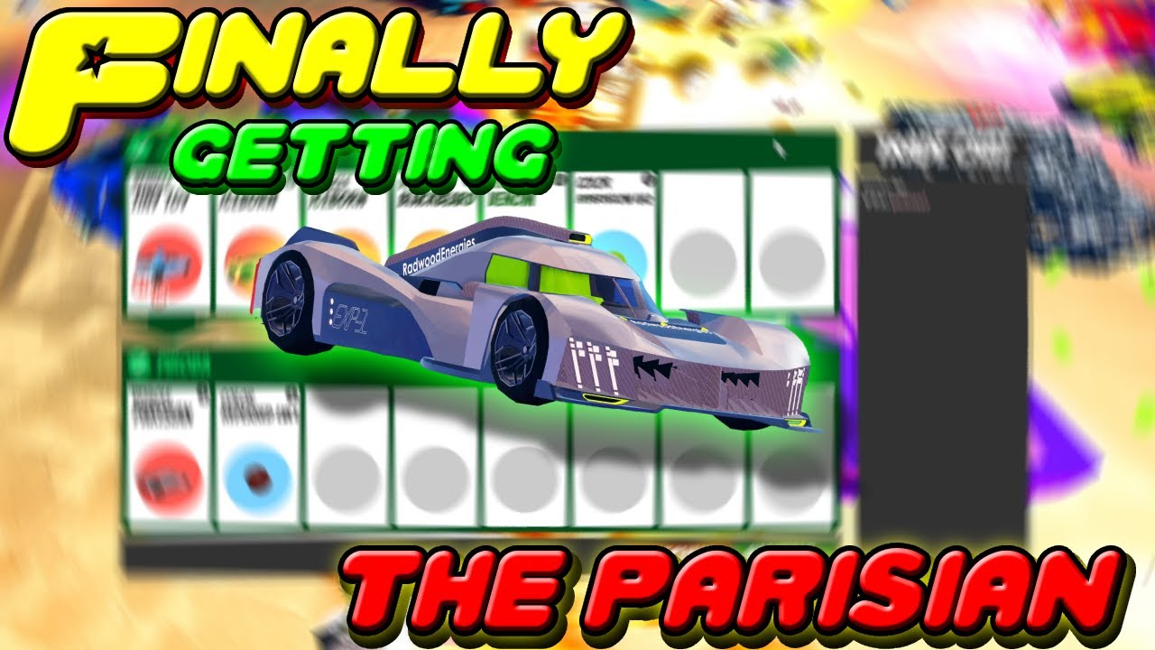 Roblox Jailbreak - FINALLY getting the PARISIAN in Trading.