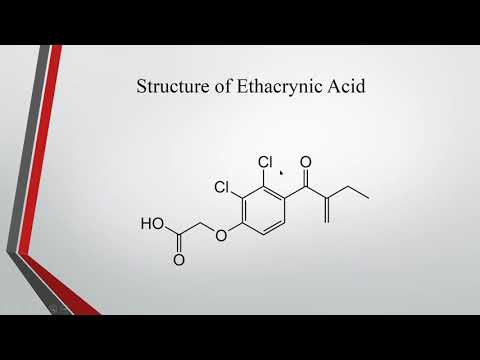 ETHACRYNIC ACID - Mechanism | Uses | SAR | Properties | Structure.