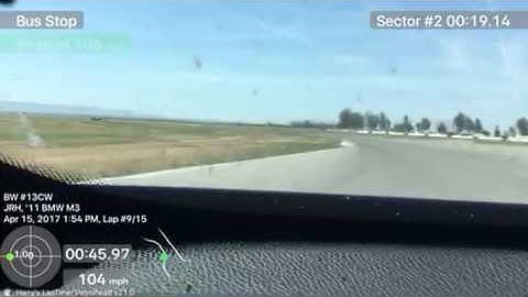 BMW E90 M3 Buttonwillow 13CW 1:51.9 Global Time Attack 4/15/17