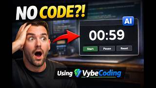VybeCoding Getting Started - Built a Python Timer Without Coding
