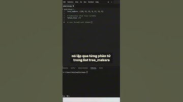 [CODE CÙNG PYSLEEP] Lời giải - Bài toán trồng cây #CodecungPySleep #pysleep #shorts