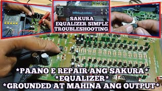 SAKURA EQUALIZER SIMPLE TROUBLESHOOTING