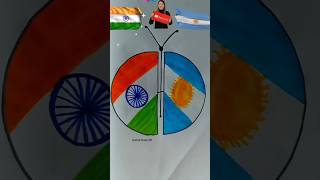 happy independence day??+??/ republic day shorts viral trending india argentina flag drawing