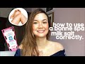 HOW TO USE A BONNE SPA MILK SALT CORRECTLY TO MAKE IT EFFECTIVE (do's, don'ts & tips) | ARA G.